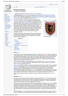 Phoenix Program - Wikipedia, the Free Encyclopedia 2/14/2014