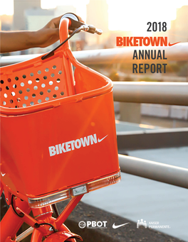 Download PDF File 2018 BIKETOWN Annual Report