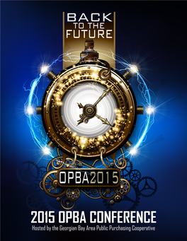 Future 2015 Opba Conference