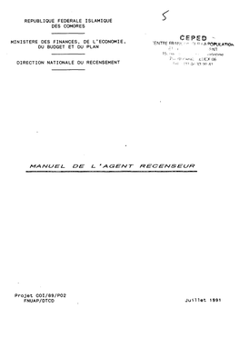 Com-1991-Rec-M1 Manuel Recenseur.Pdf