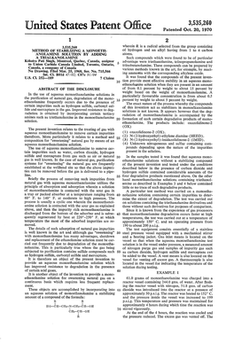 United States Patent Office Patented Oct