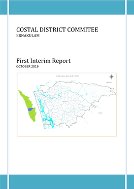 COSTAL DISTRICT COMMITEE First Interim Report
