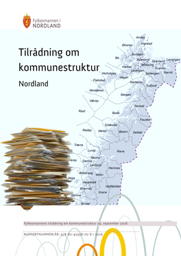 Tilrådning Om Kommunestruktur Nordland