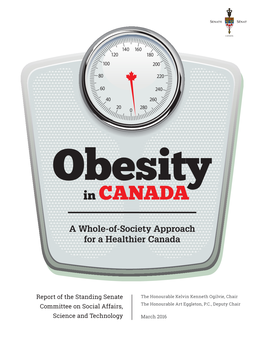 Senate Committee Report on Obesity in Canada