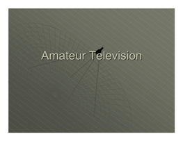 Amateur Television