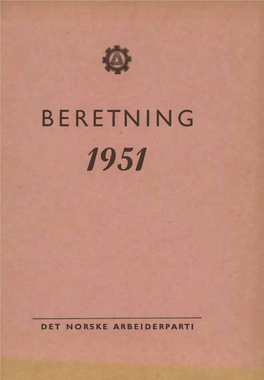 Beretning 1951