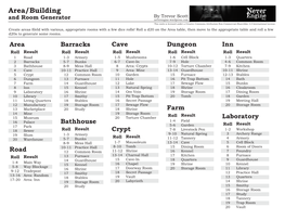 Area-Building and Room Generator