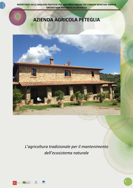 Scheda AZIENDA AGRICOLA PETEGLIA