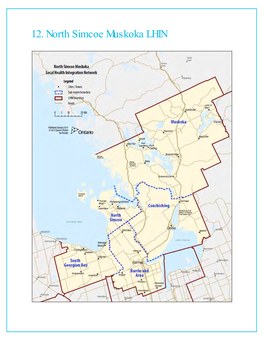 12. North Simcoe Muskoka LHIN