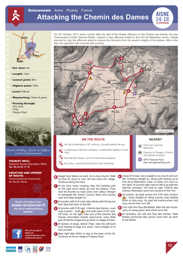 Attacking the Chemin Des Dames