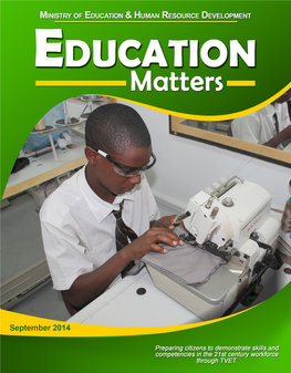 Education Matters 2014