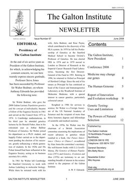 Newsletter June 2008