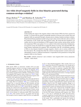 Are White Dwarf Magnetic Fields in Close Binaries Generated During