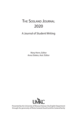 The Sosland Journal 2020