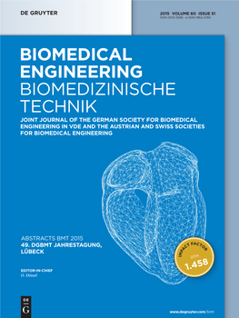 Biomedical Engineering Biomedizinische Technik