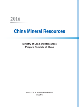 China Mineral Resources