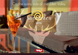 On the Sunny Side of the Ziller Valley Welcome