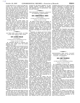 CONGRESSIONAL RECORD— Extensions Of