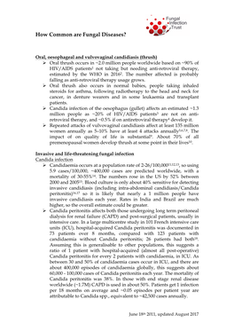 How Common Are Fungal Diseases V12.2