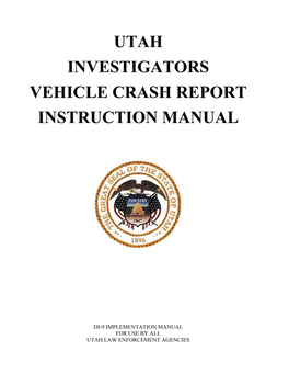 Utah DI-9 Instruction Manual, Rev. 11/2005