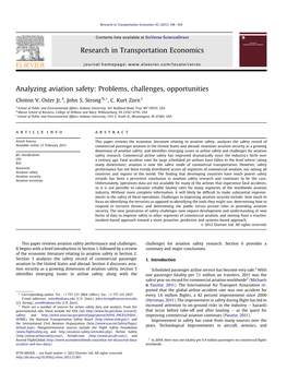 Analyzing Aviation Safety: Problems, Challenges, Opportunities