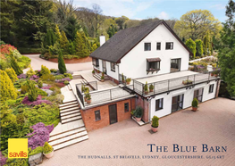 The Blue Barn the HUDNALLS, ST BRIAVELS, LYDNEY, GLOUCESTERSHIRE, GL15 6RT the Blue Barn the HUDNALLS • ST BRIAVELS • LYDNEY • GLOUCESTERSHIRE • GL15 6RT