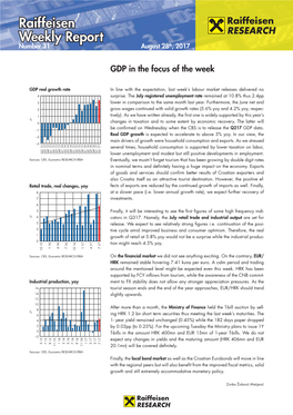 Raiffeisen Weekly Report, Nr. 31/2017