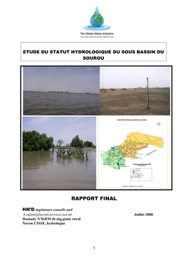 Etude Du Statut Hydrologique Du Sous Bassin Du Sourou