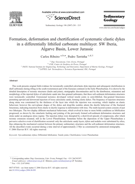 Formation, Deformation and Chertification of Systematic Clastic Dykes in a Differentially Lithified Carbonate Multilayer