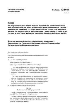 Antrag Der Abgeordneten Hans Wallow, Hermann Bachmaier, Dr