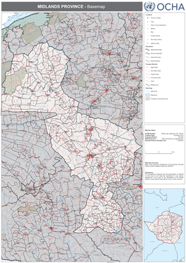 MIDLANDS PROVINCE - Basemap