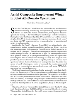 Aerial Composite Employment Wings in Joint All-Domain Operations