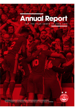 Annual Report for the YEAR ENDED 30 JUNE 2019