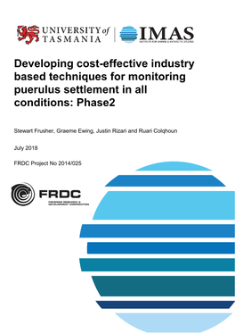 FRDC Final Report Design Standard