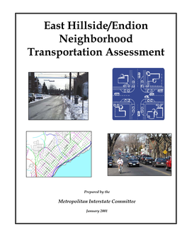 East Hillside/Endion Neighborhood Transportation Assessment