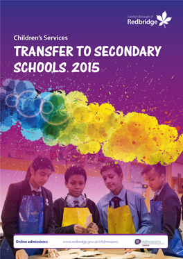 Transfer to Secondary Schools 2015