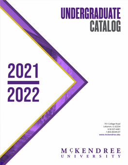 2021-2022 Undergraduate Catalog