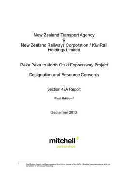 New Zealand Transport Agency & New Zealand Railways Corporation