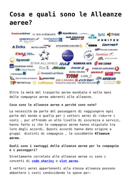 GSA (General Sales Agent): Cos’È E Cosa Fa