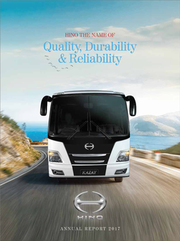 Annual Report 2017 03 04 Hinopak Motors Limited Vision Supplying Commercialvehiclesandservices