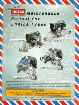 Maintenance Manual