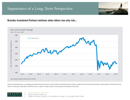 Importance of a Long-Term Perspective