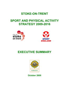 Stoke-On-Trent Sport and Physical Activity Strategy