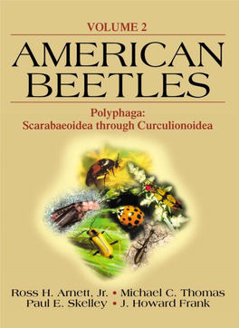 VOLUME 2 Polyphaga: Scarabaeoidea Through