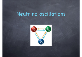 Neutrino Oscillations Neutrino Mixing