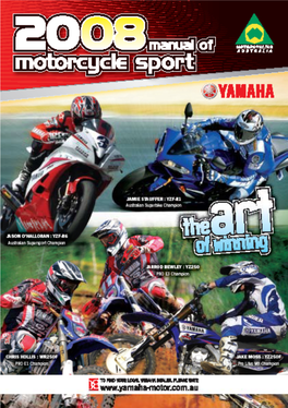 2008 Manual of Motorcycle Sport