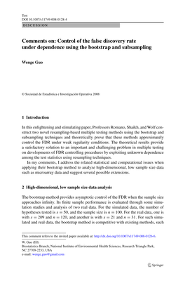 Control of the False Discovery Rate Under Dependence Using the Bootstrap and Subsampling