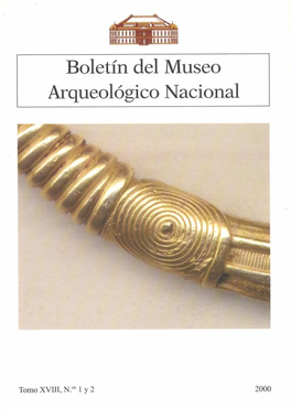 Boletín Del Museo Arqueológico Nacional