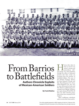 Authors Chronicle Exploits of Mexican-American Soldiers