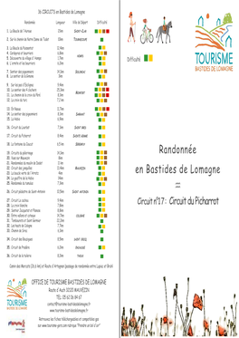 Circuit Du Picharrot 8,4Km SAINTE GEMME